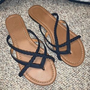 Navy sandles